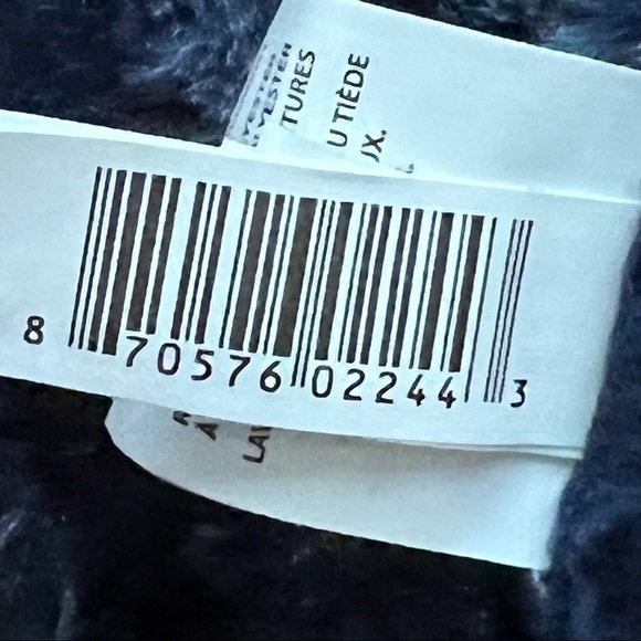 Blankets and Beyond Lovey Security Blanket Plush Teddy Bear Blue - Picture 6 of 8